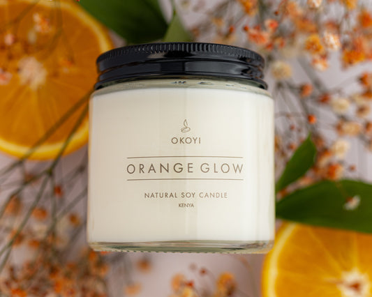 Orange Glow Soy Candle